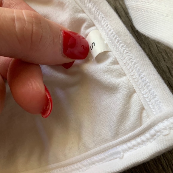 WHITE VEVE BIKINI WITH MULTICOLOR RHINESTONES - Picture 5 of 8